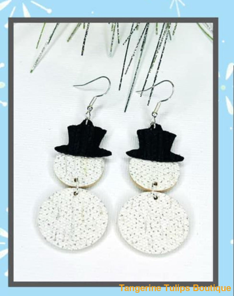 A Bit Frosty Earrings