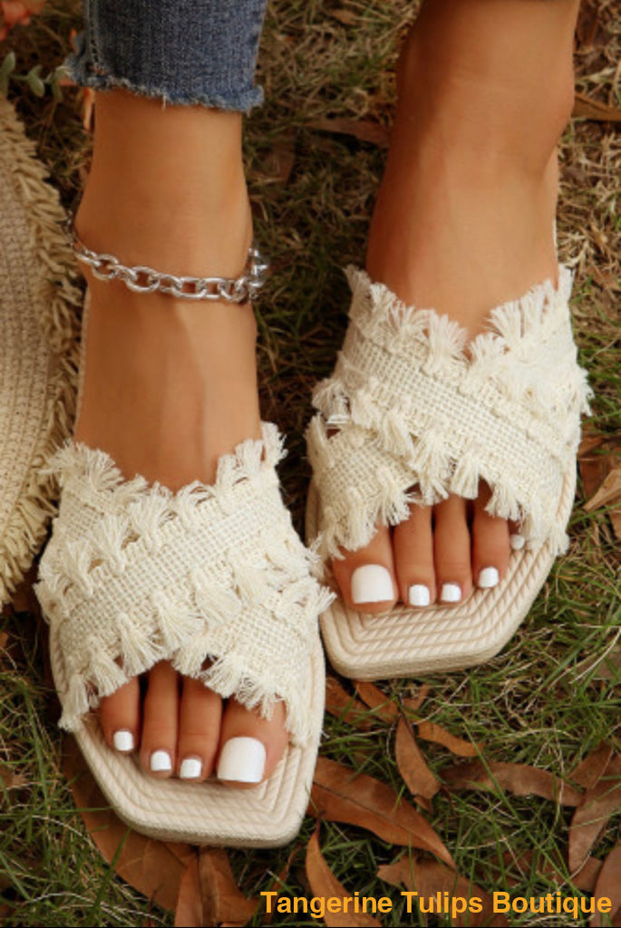 Boho Chic Slides