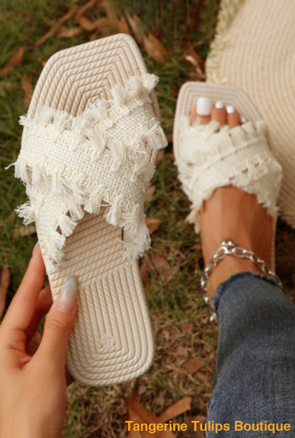 Boho Chic Slides