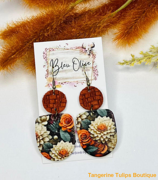 Boho Flowers Earrings