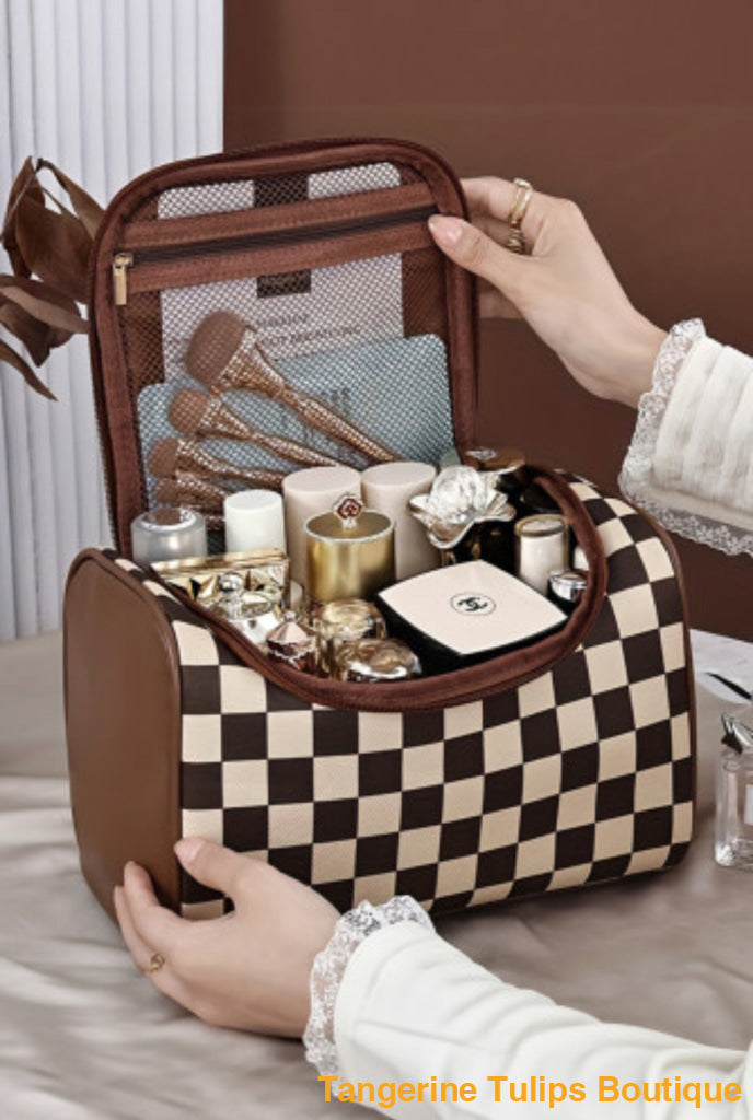 Cheker Makeup Bag Makeup Bag