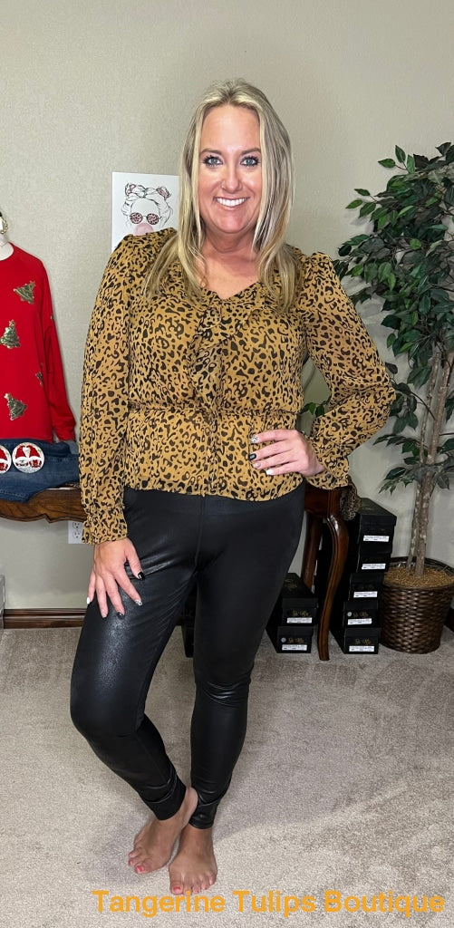 Falling For Leopard Tops