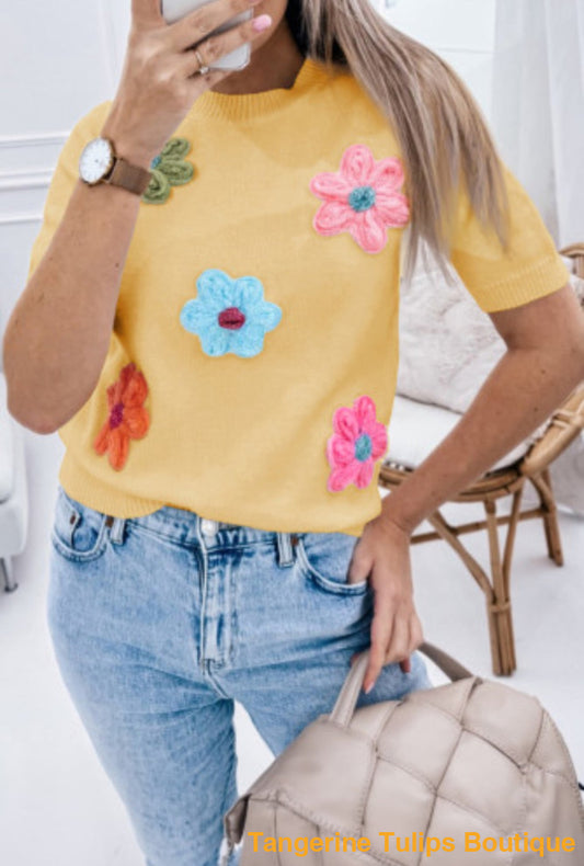 Fresh Flowers Tops