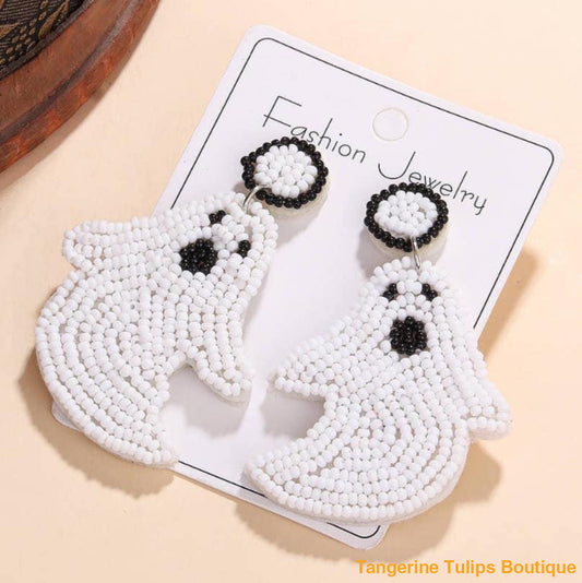 Ghostly Expression Earrings