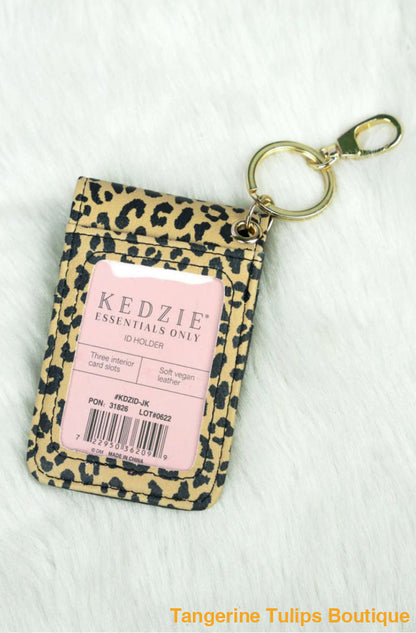 Just Kitten Id Card Holder Credit Card Holder