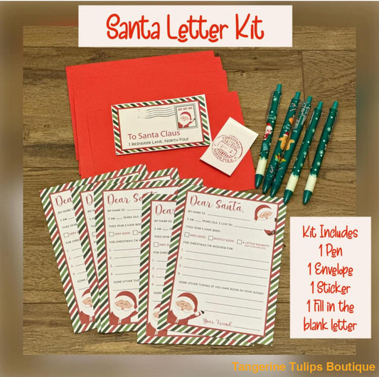 Letter To Santa Kit Stocking Stuffer