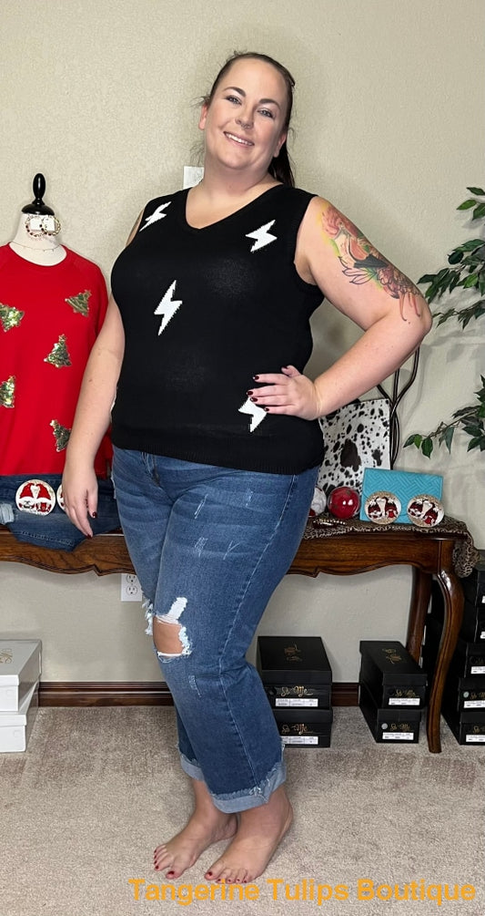 Lightning Bolt Plus Tops