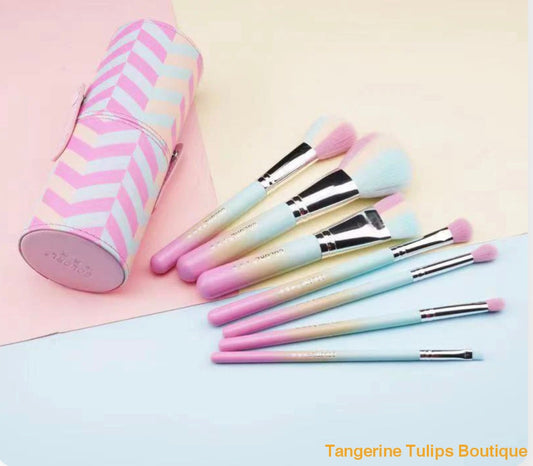 Makeup Brush & Holder Set Makeup Brushes