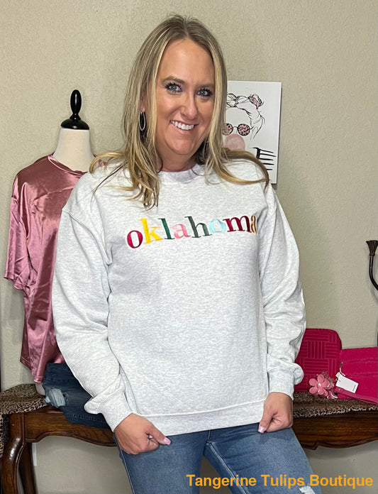 Oklahoma Sweatshirt Tops