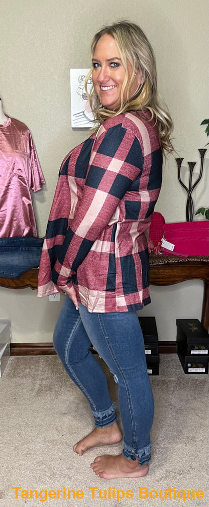 Plaid Beauty Cardigan