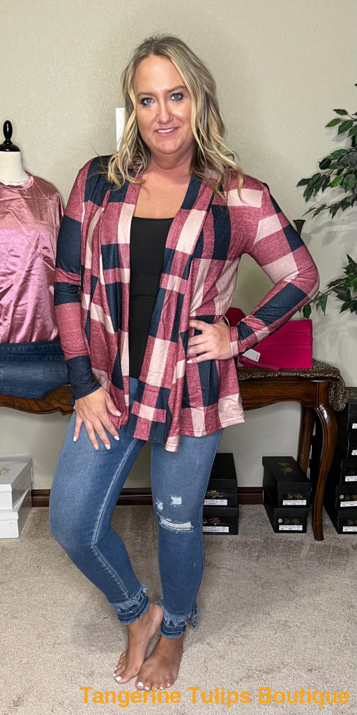 Plaid Beauty Cardigan