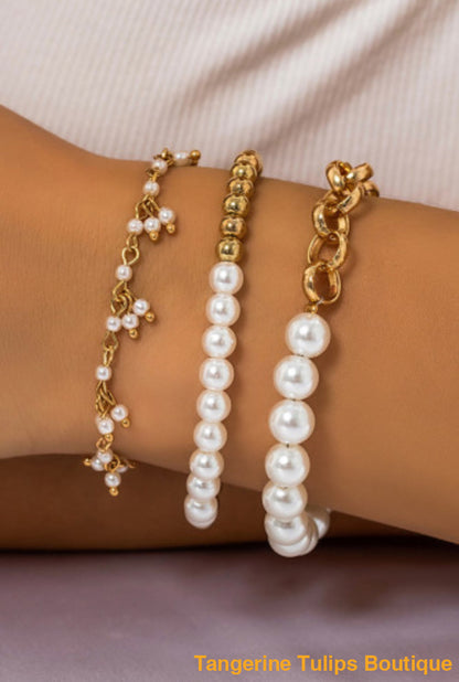 Stunning Pearls Bracelet