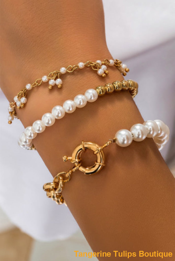 Stunning Pearls Bracelet