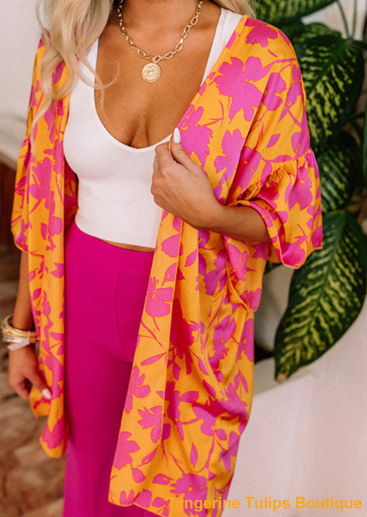 Tropical Sunrise Kimonos