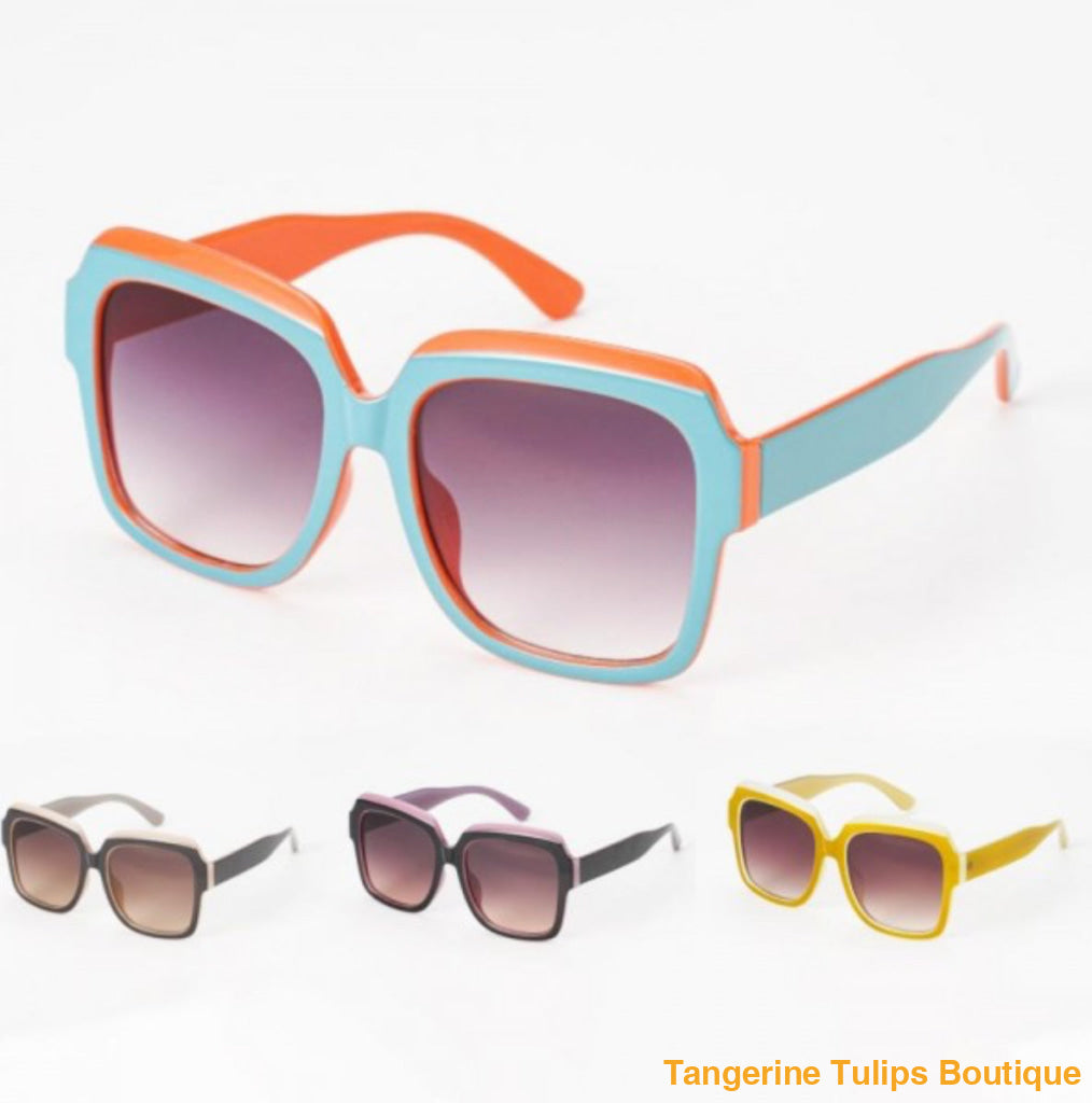 Two-Tone Sunglasses sunglasses