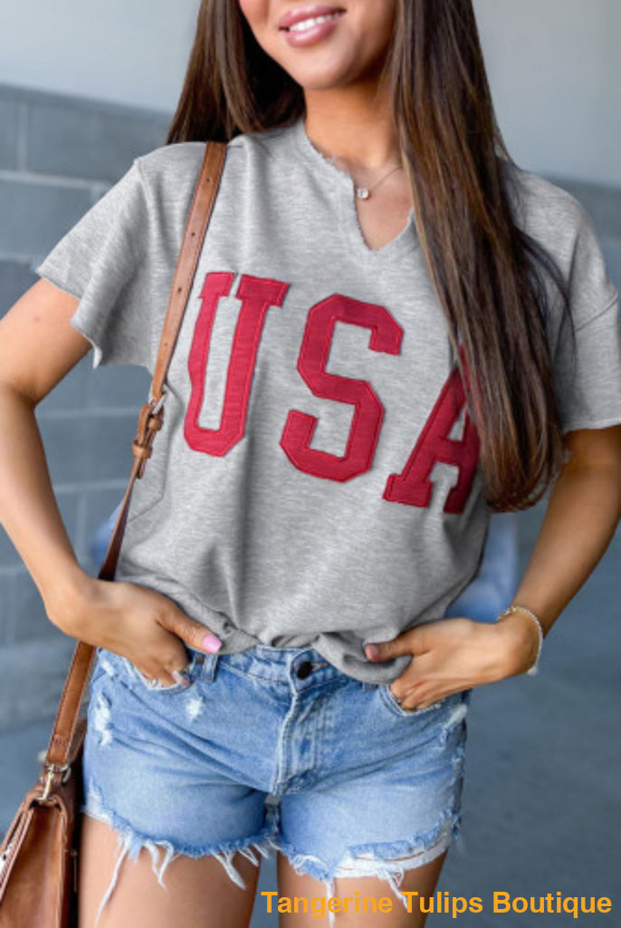 Usa Tee Top