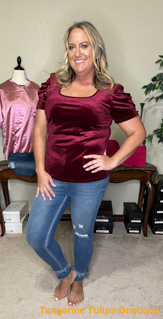 Velvet Crush Tops